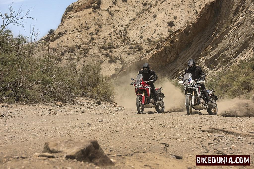 Honda Crf1000l Africa Twin Red And White