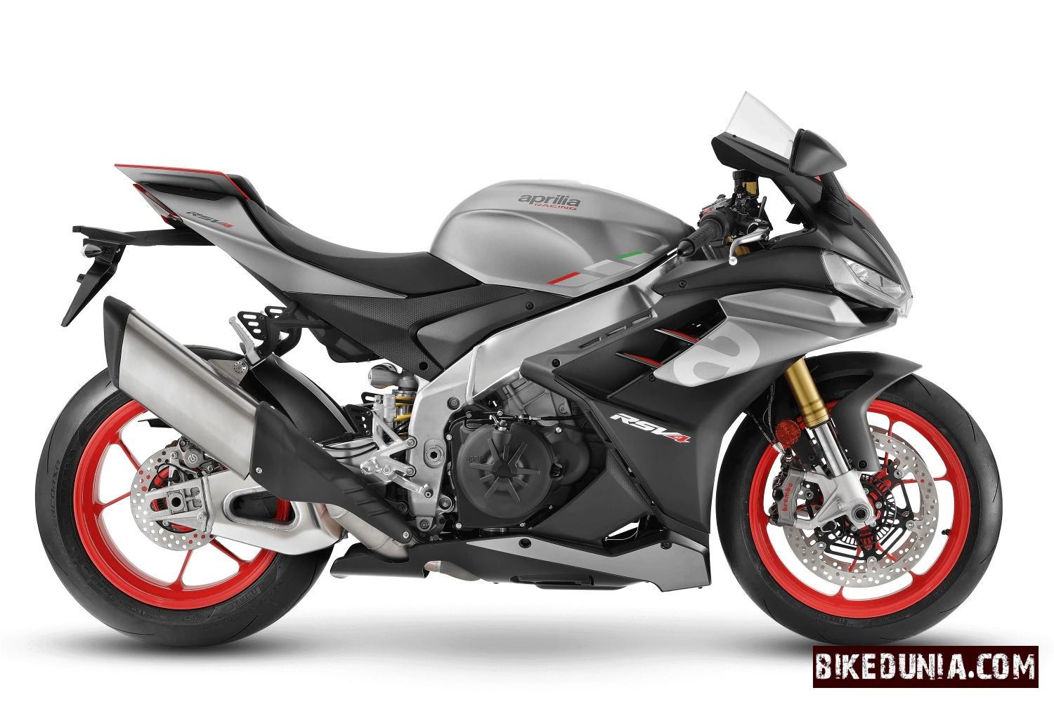 Aprilia RSV4 Silverstone Grey