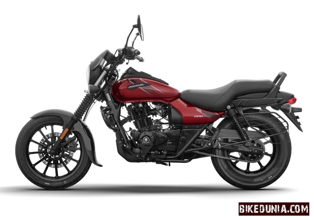 Bajaj Avenger Street 220 2026 Cocktail wine Red