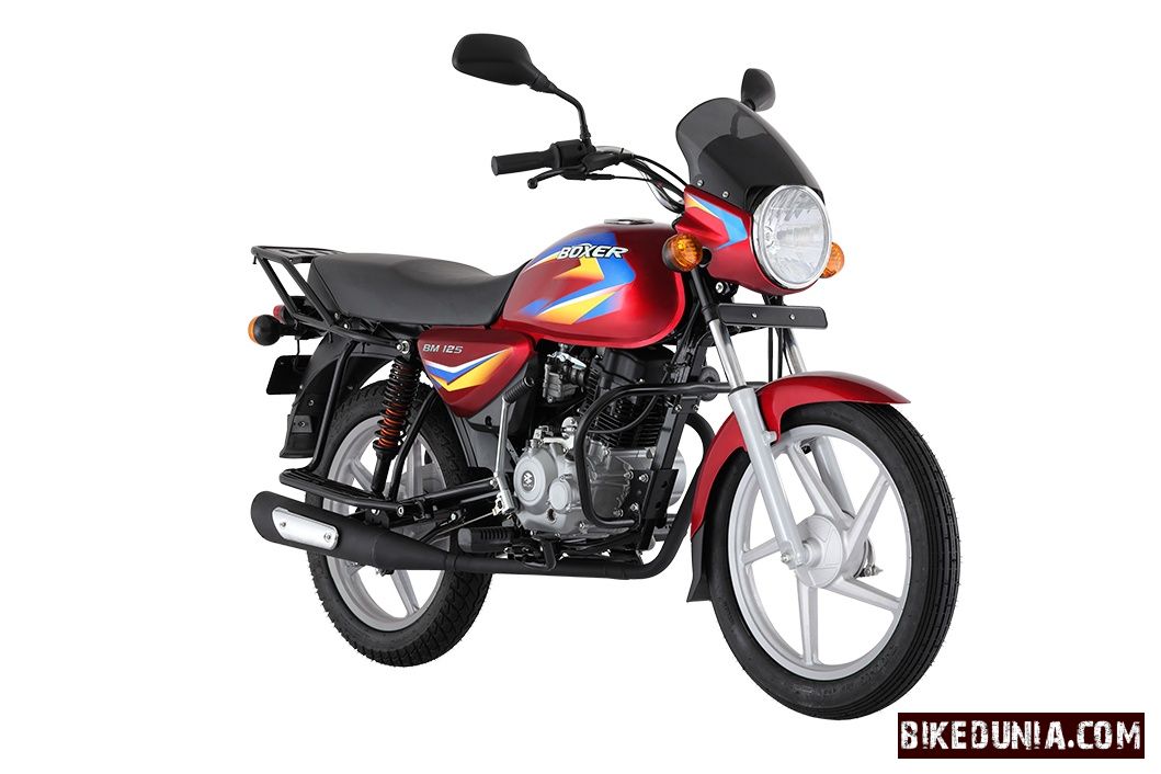 Bajaj Boxer BM125 Cocktail Wine Red