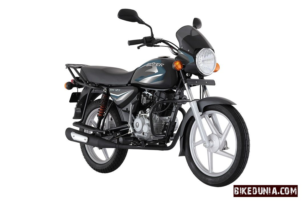 Bajaj Boxer BM125 Ebony Black Gray