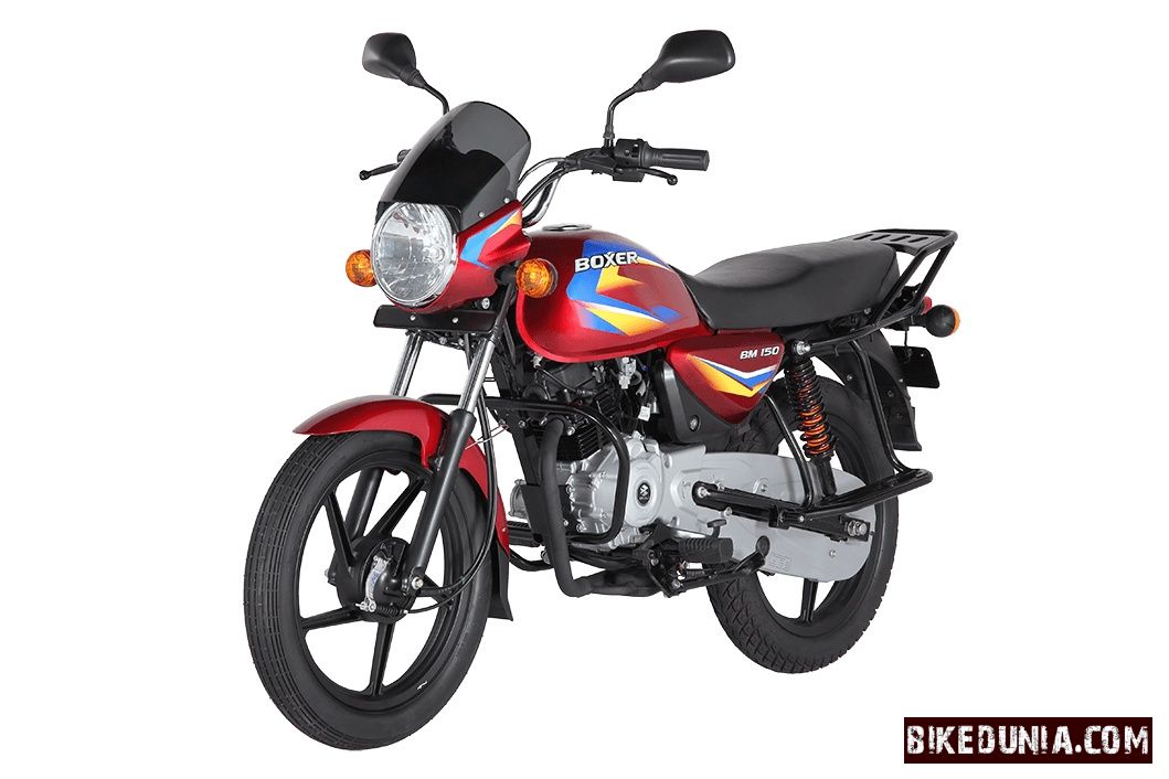 Bajaj Boxer BM150 Cocktail Wine Red