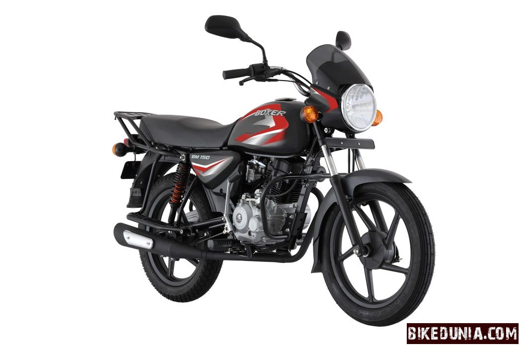Bajaj Boxer BM150 Ebony Black Red