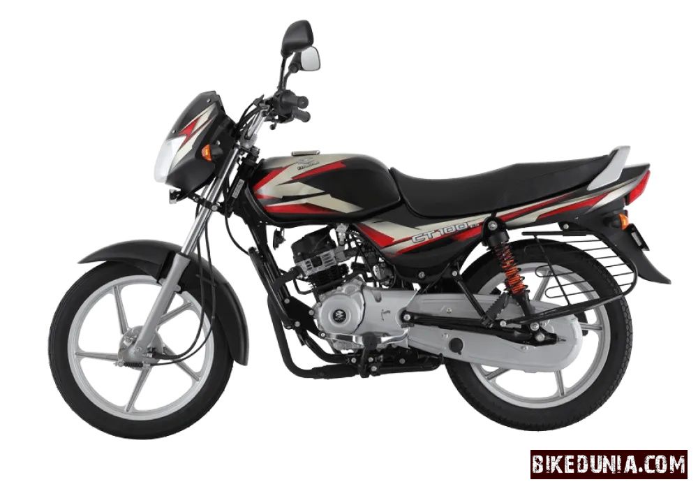 Bajaj CT 100 ES Black Red