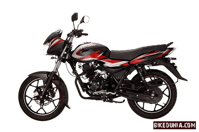 Bajaj Discover 125 Disc Ebony BLK Red DKL