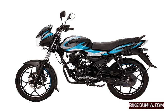 Bajaj Discover 125 Disc Ebony BLK Blue DKL