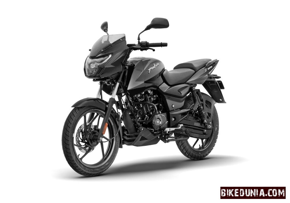Bajaj Pulsar 125 Carbon Fibre Split Seat 2026 Black Dark Grey