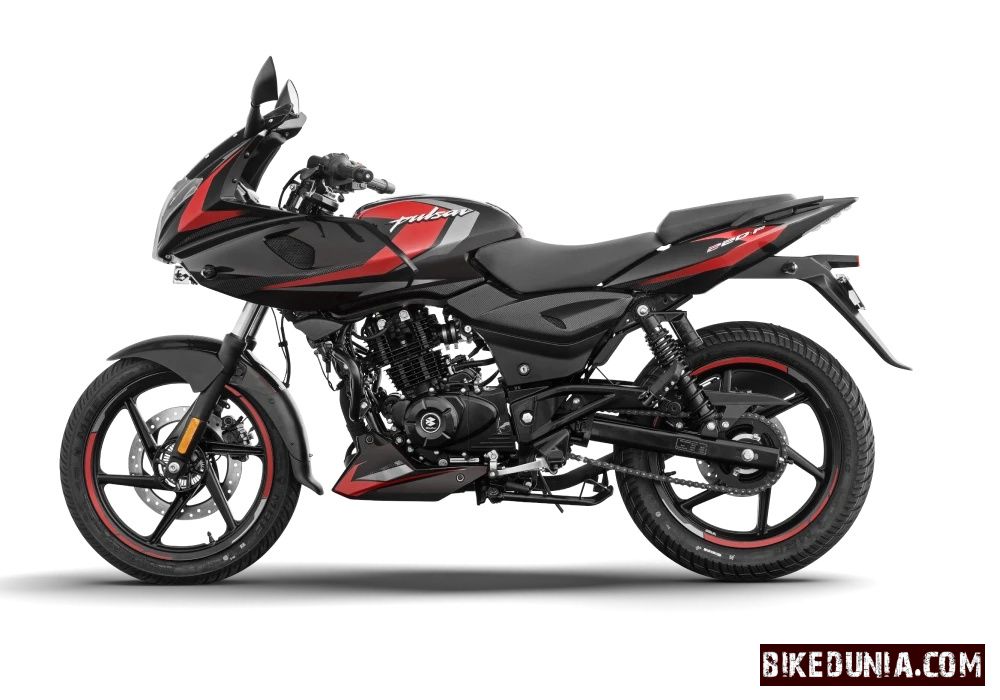 Bajaj Pulsar 220F 2026 Black Cherry Red