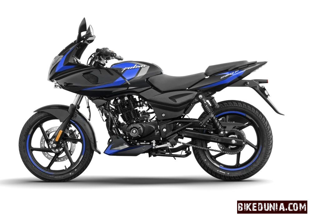 Bajaj Pulsar 220F 2026 Black Ink Blue