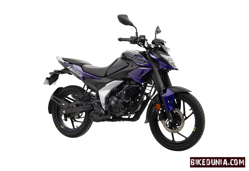 Bajaj Pulsar N125 Ebony black - Purple Fury