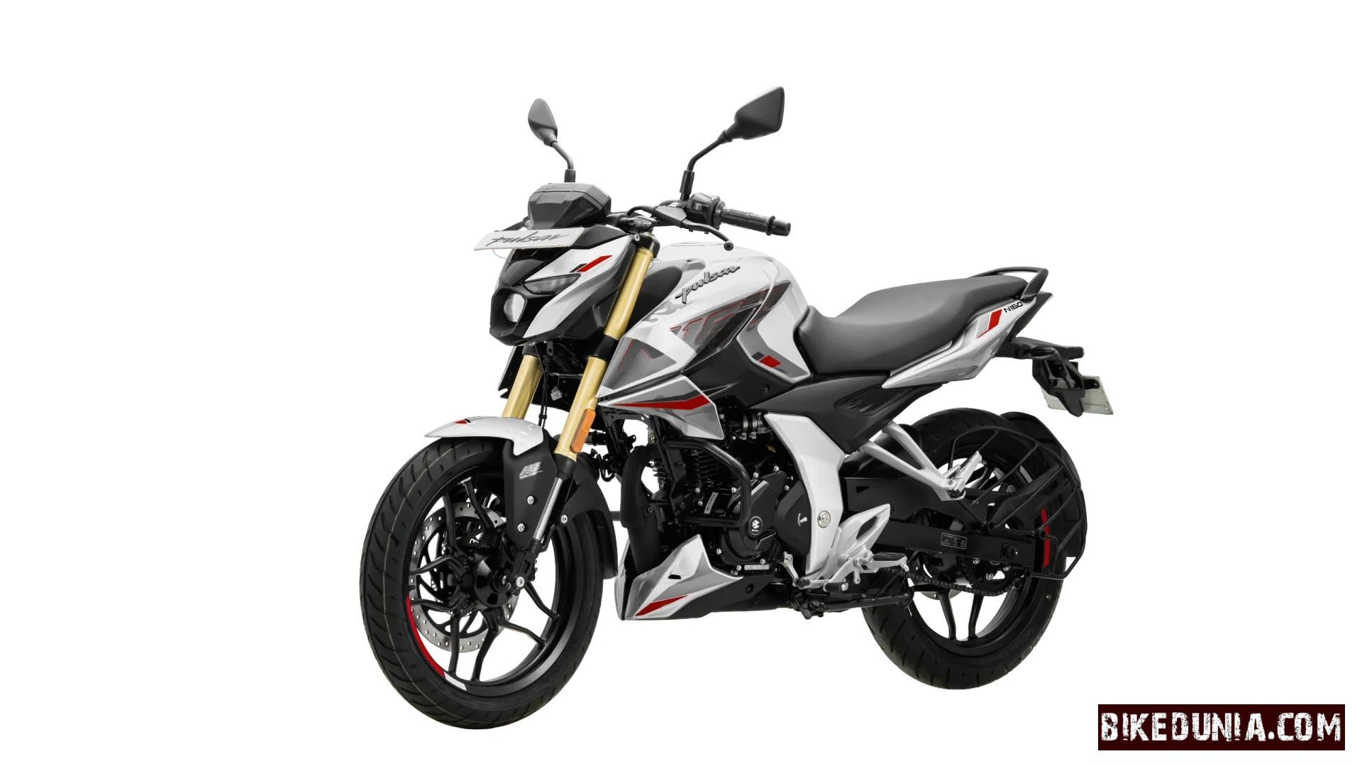 Bajaj Pulsar N160 Single Seat With USD White