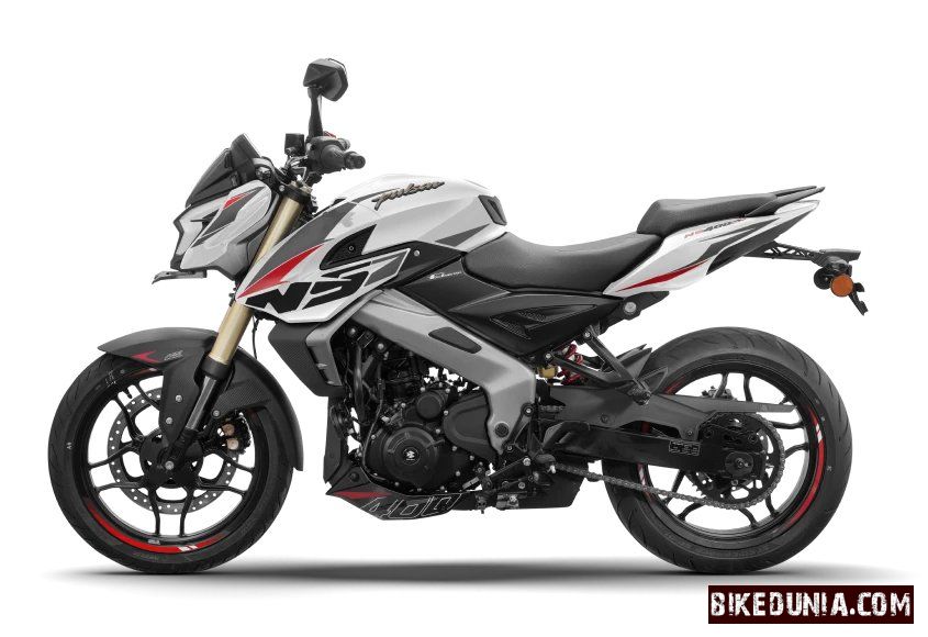 Bajaj Pulsar NS 400Z TFT 2026 Pearl Metallic White