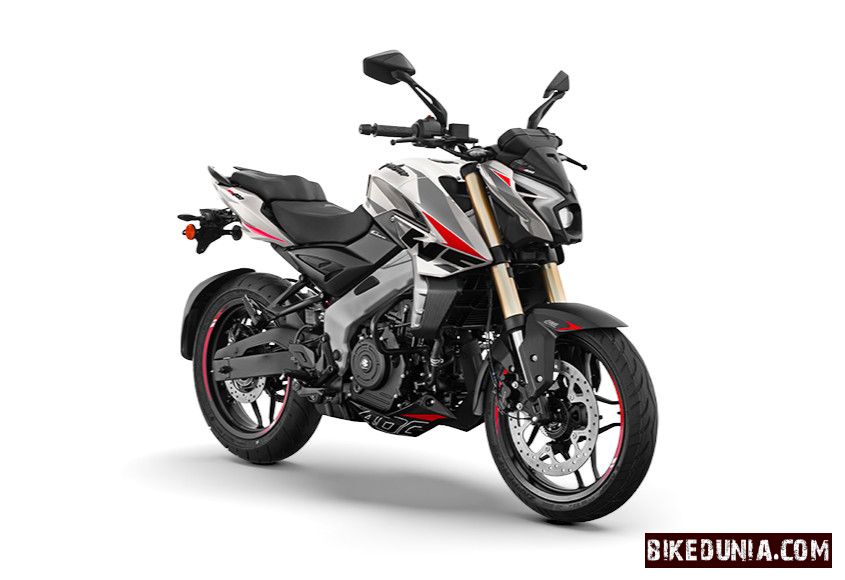 Bajaj Pulsar NS400Z Pearl Metallic White