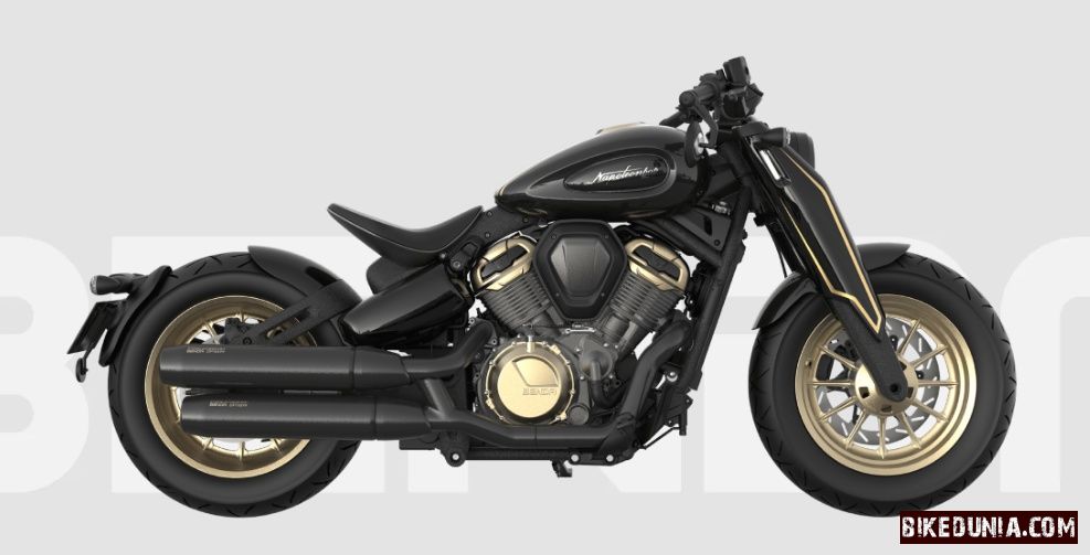 Benda Napoleonbob 500 Mysterious Gold with Dark Knight Glossy Rim