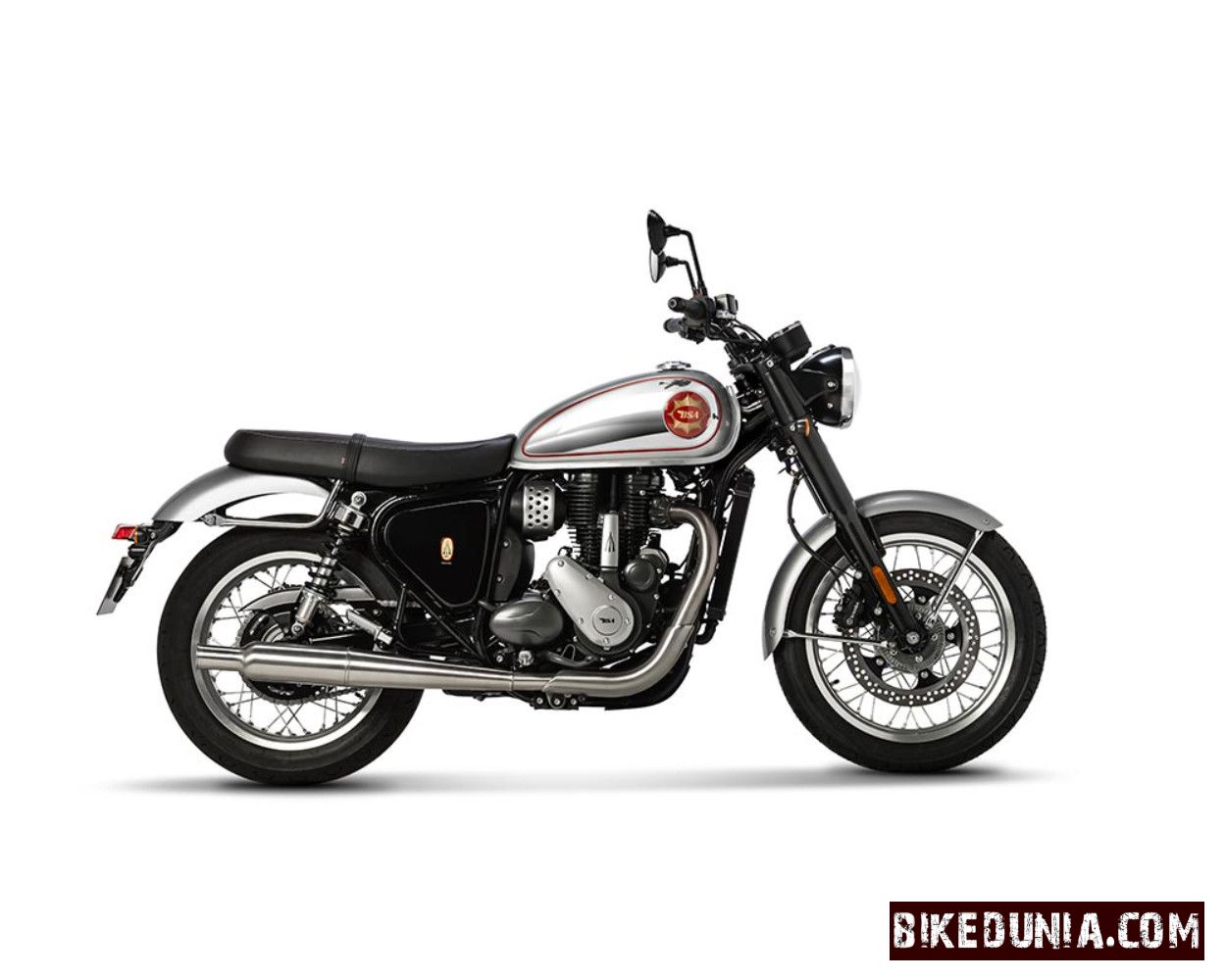 BSA Gold Star 650 Dawn Silver