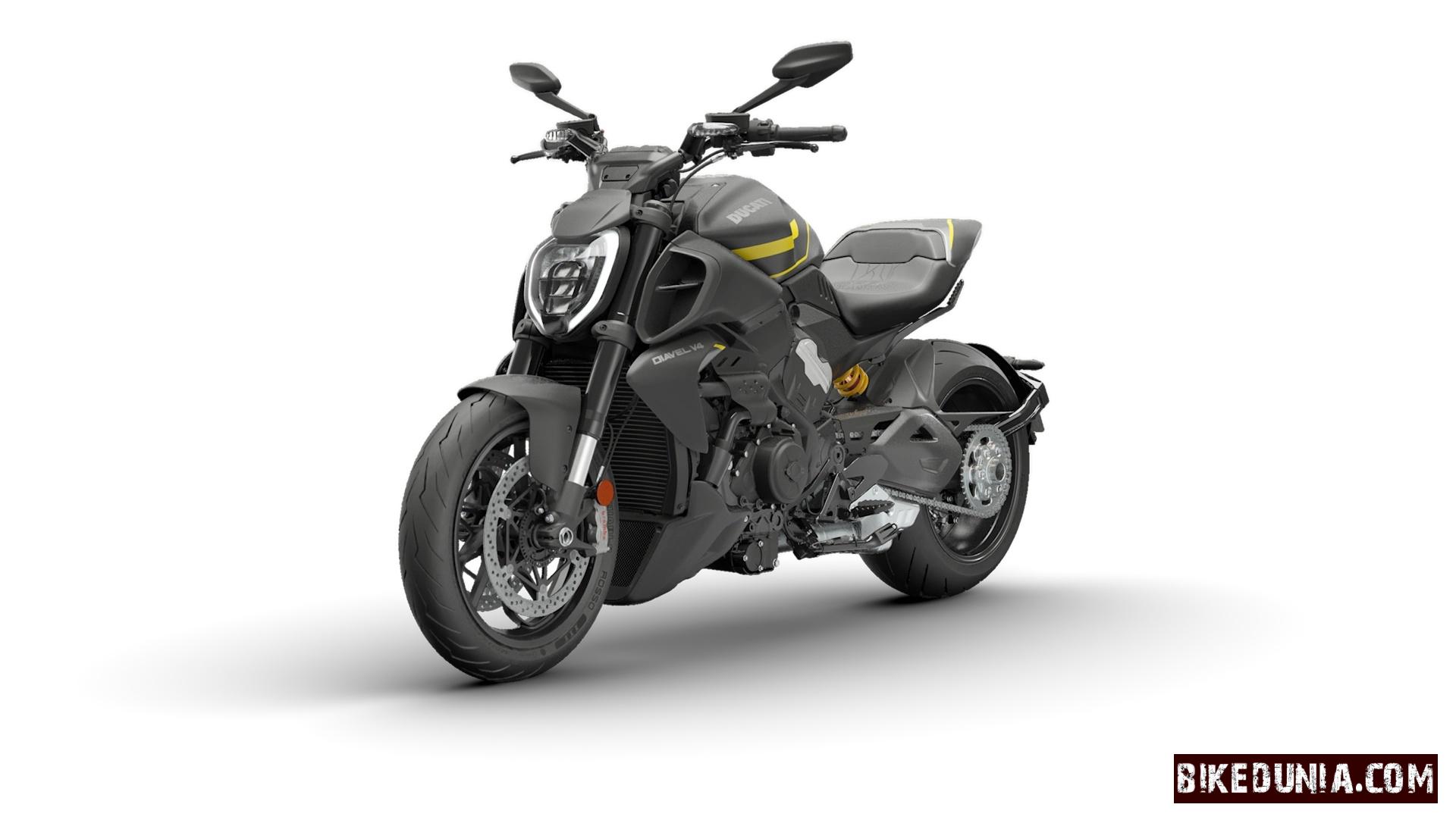 Ducati Diavel V4 Black Roadster Livery