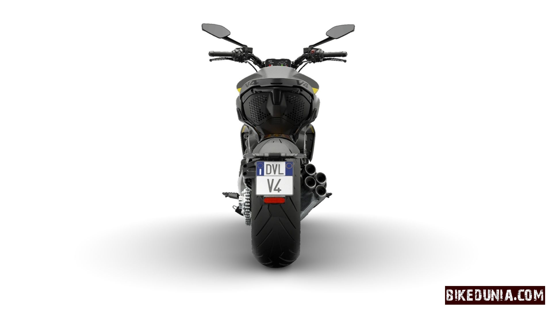 Ducati Diavel V4 Black Roadster Livery