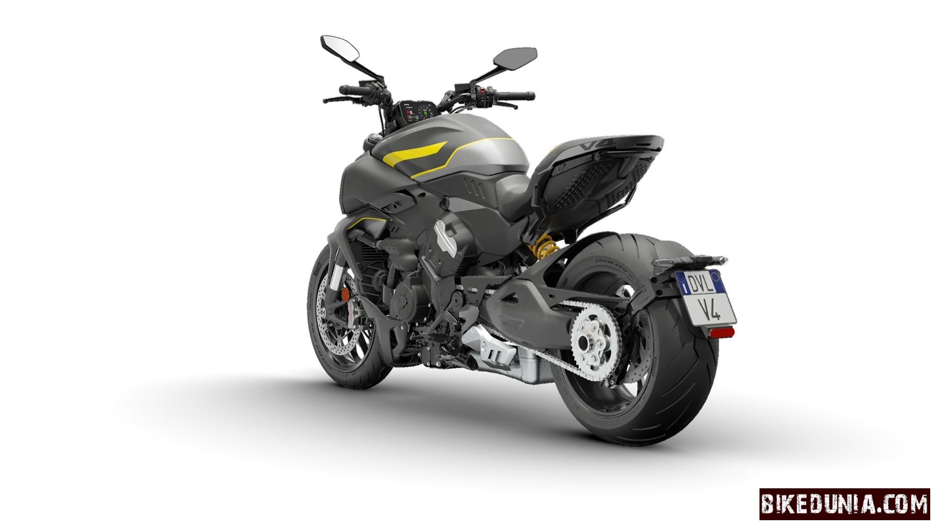 Ducati Diavel V4 Black Roadster Livery