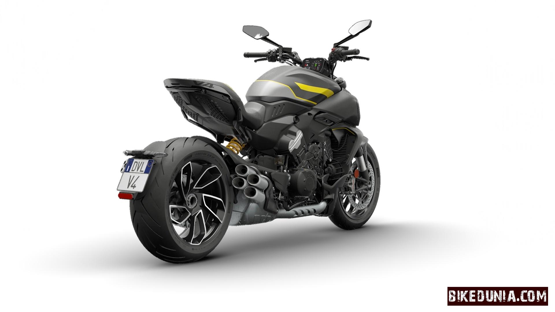 Ducati Diavel V4 Black Roadster Livery
