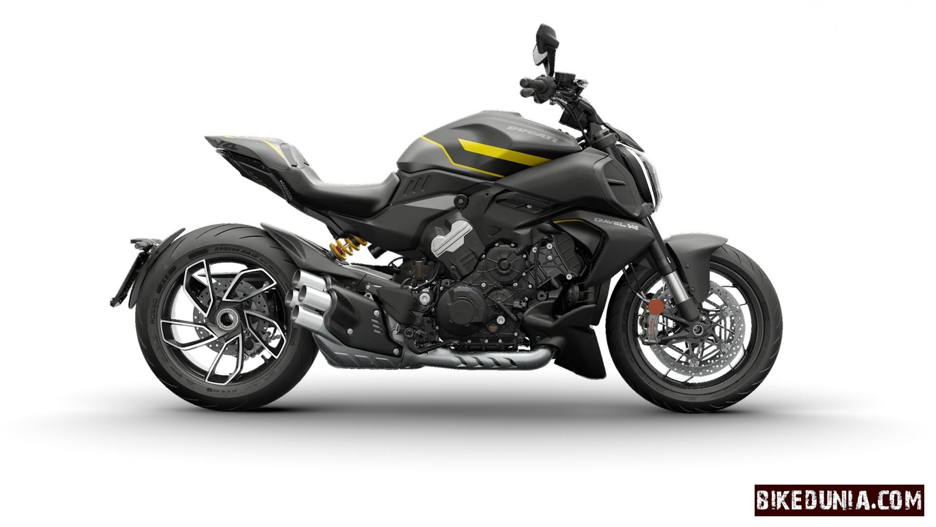 Ducati Diavel V4 Black Roadster Livery