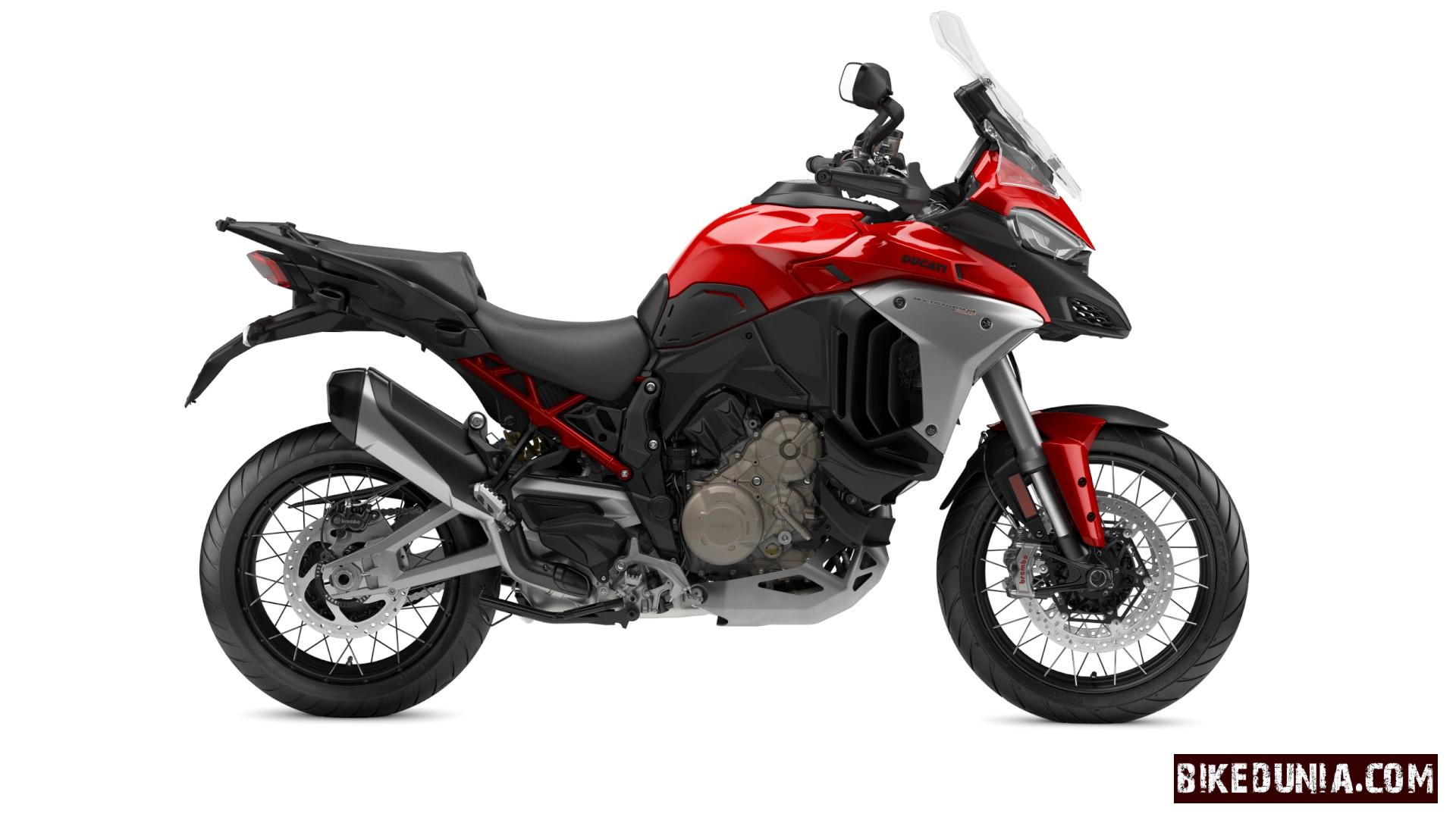 Ducati Multistrada V4 Rally Ducati Red