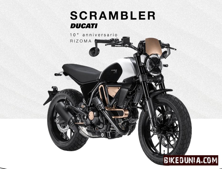 Ducati Scrambler 10 Anniversario Rizoma Edition