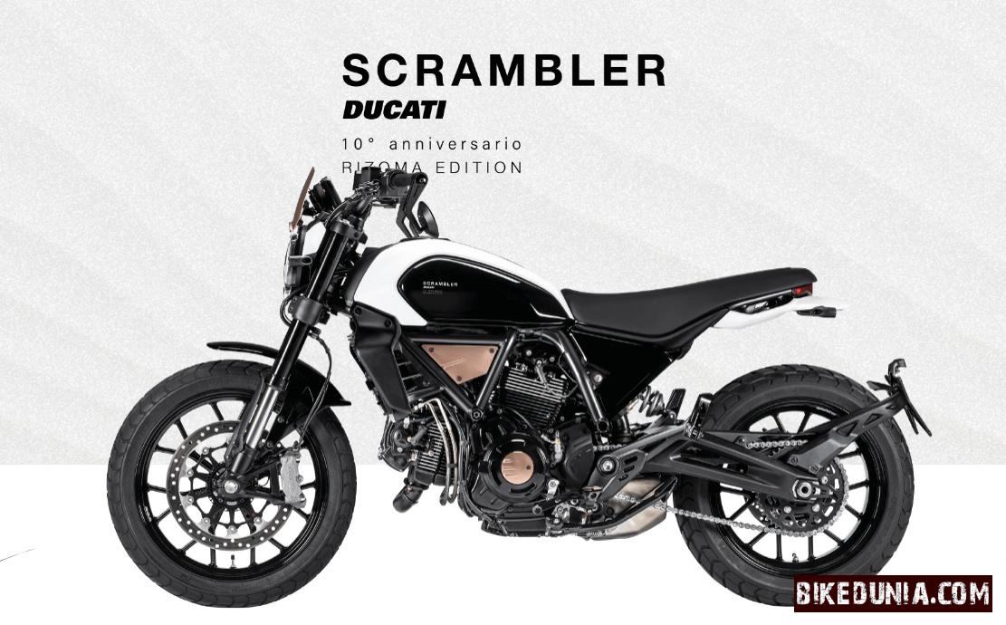 Ducati Scrambler 10 Anniversario Rizoma Edition