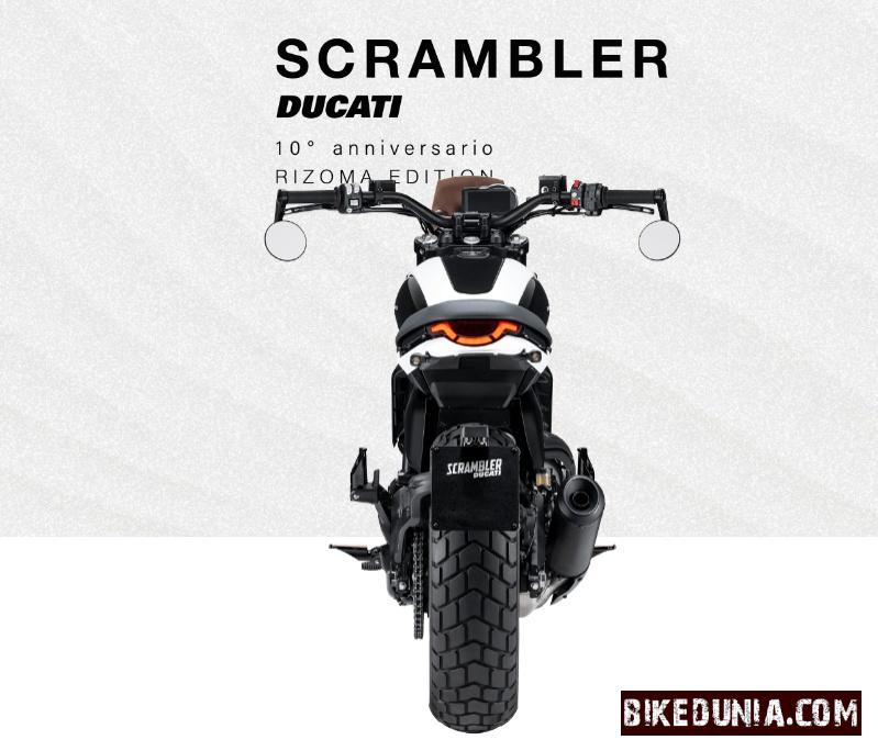 Ducati Scrambler 10 Anniversario Rizoma Edition