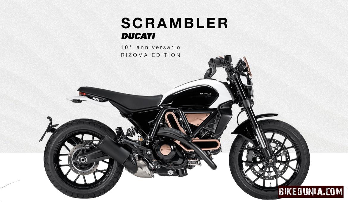 Ducati Scrambler 10 Anniversario Rizoma Edition