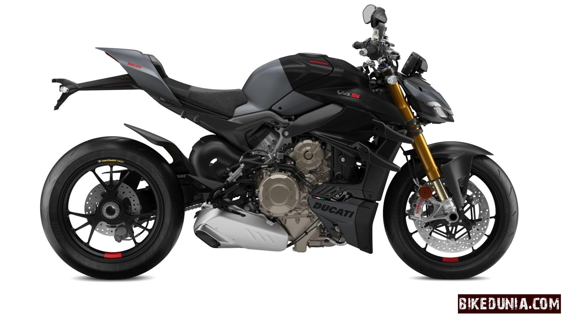 Ducati Streetfighter V4 S Grey Nero