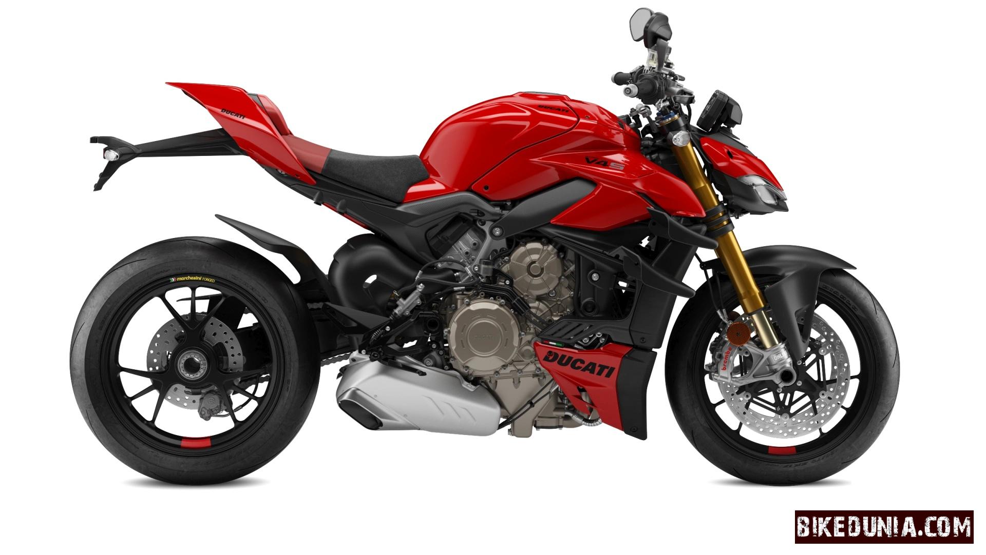 Ducati Streetfighter V4 S Ducati Red