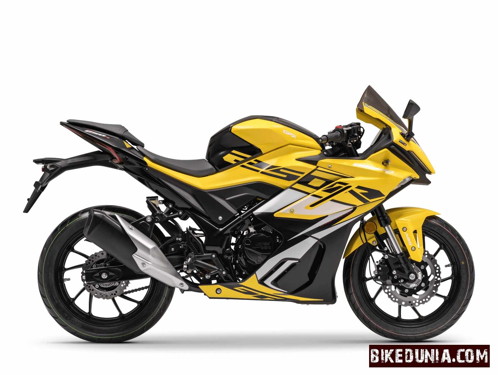 GPX GR250R Yellow Puffer
