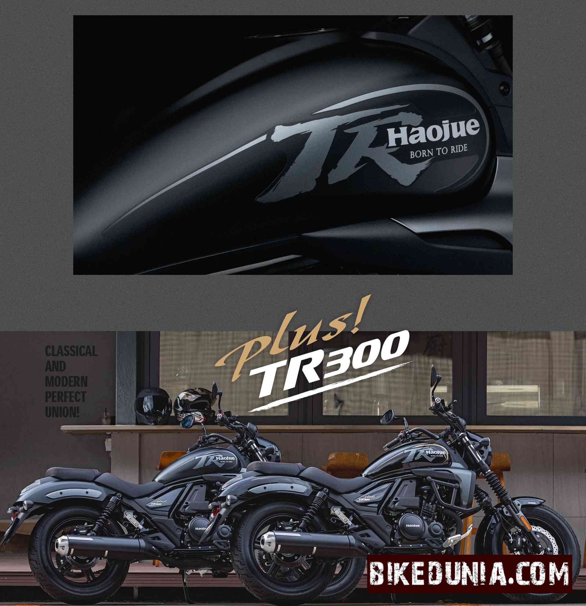 Haojue TR300 Plus Urban Edition