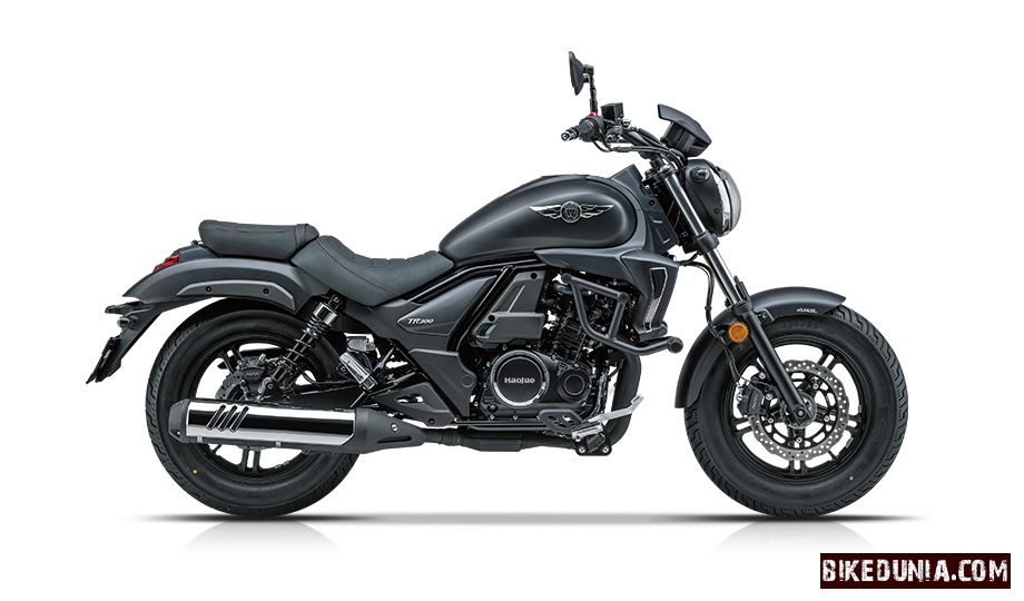 Haojue TR300 Matte Black(Street)