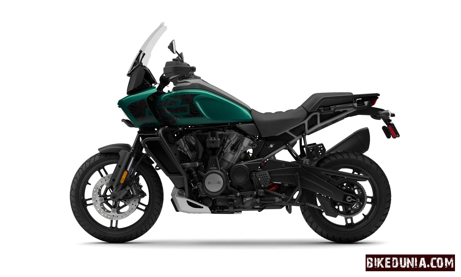Harley Davidson 2024 Pan America 1250 Special Alpine Green