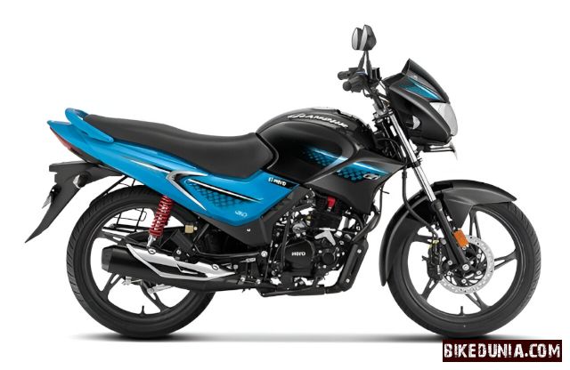 Hero Glamour 2025 Techno BLU Met BLK