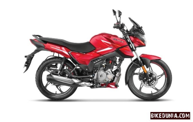 Hero Glamour X 125 Disc Candy Blazing Red