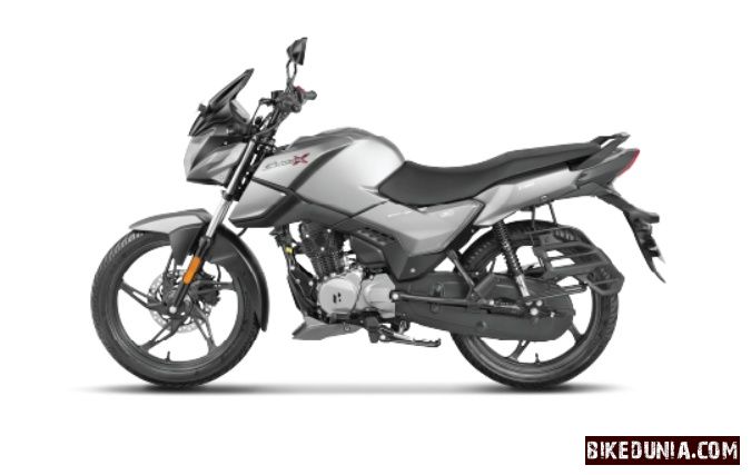 Hero Glamour X 125 Matt Metallic Silver