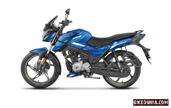 Hero Glamour X 125 Metallic Nexus Blue