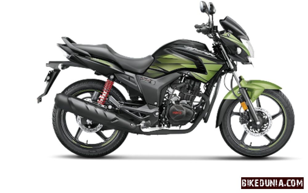 Hero Hunk 150 Black with Leaf Green