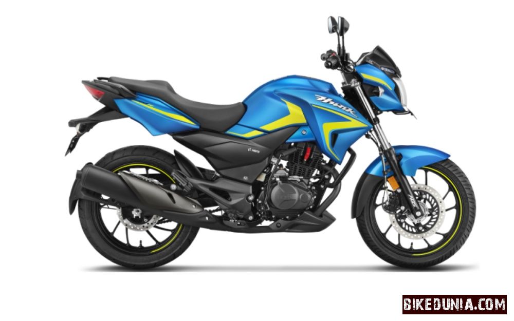 Hero Hunk 150R Techno Blue