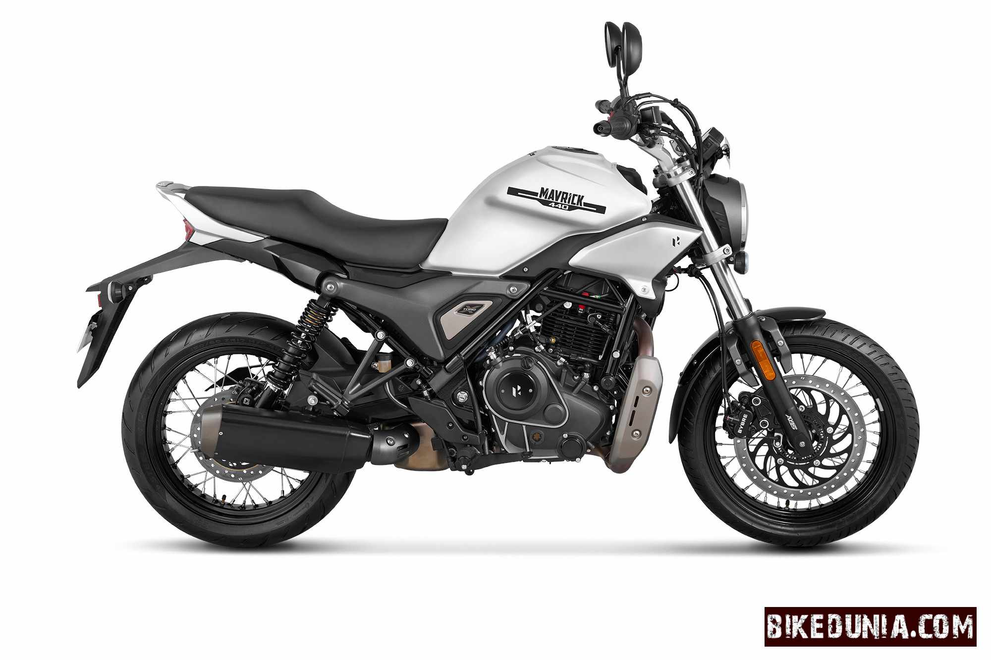Hero Mavrick 440 Arctic White (Base variant)