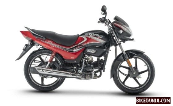 Hero Passion Plus 2025 Sports Red Black