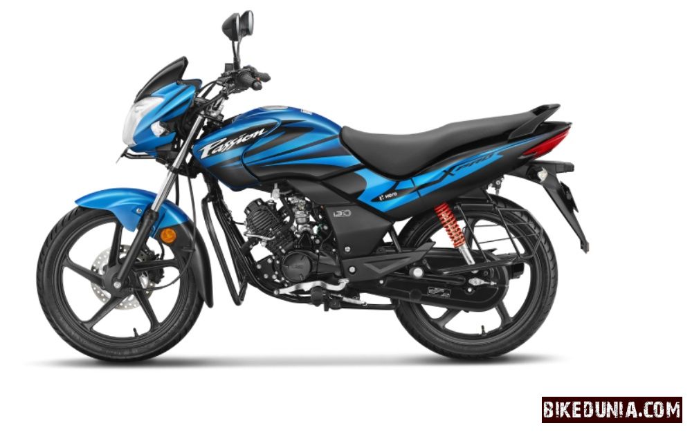 Hero Passion Xpro Techno Blue Metallic