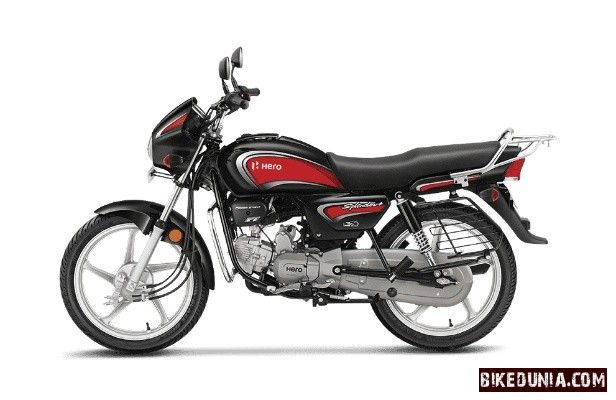 Hero Splendor Plus 2025 Sports Red Black