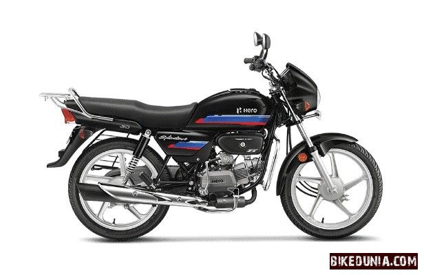 Hero Splendor Plus Drum 2025 Black Red Purple