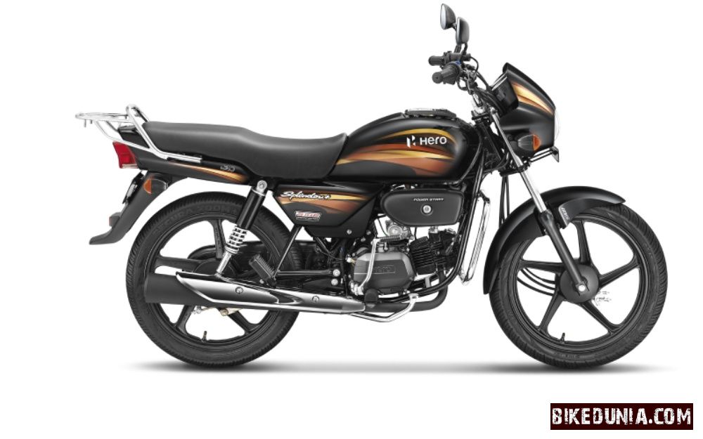 Hero Splendor Plus SE Gold Black