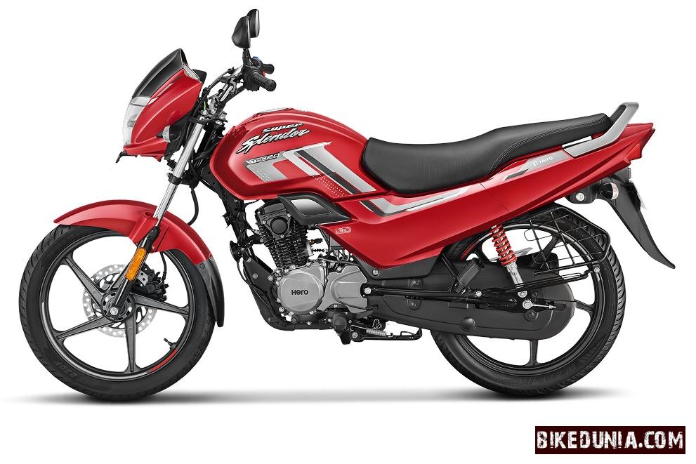 Hero Super Splendor XTEC 2.0 2026 Candy Blazing Red