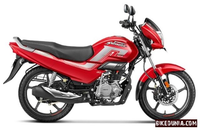 Hero Super Splendor XTEC Drum 2025 Candy Blazing Red