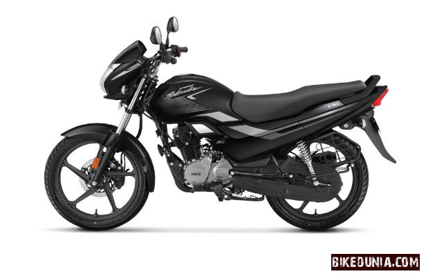 Hero Super Splendor Black - Silver STR